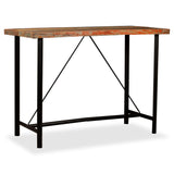 NNEVL Bar Table 150x70x107 cm Solid Reclaimed Wood