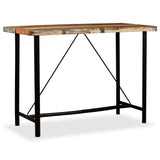 NNEVL Bar Table 150x70x107 cm Solid Reclaimed Wood
