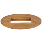 NNEVL Beer Crate Tabletop Teak 70 cm