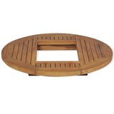 NNEVL Beer Crate Tabletop Teak 70 cm