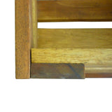 NNEVL Apple Crate Set 2 Pieces Solid Acacia Wood
