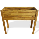 NNEVL Raised Garden Raised Bed Solid Acacia Wood