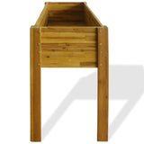 NNEVL Raised Garden Raised Bed Solid Acacia Wood