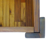 NNEVL Raised Garden Raised Bed Solid Acacia Wood