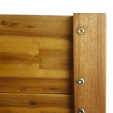 NNEVL Raised Garden Raised Bed Solid Acacia Wood