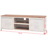 NNEVL TV Cabinet 120x30x40 cm White