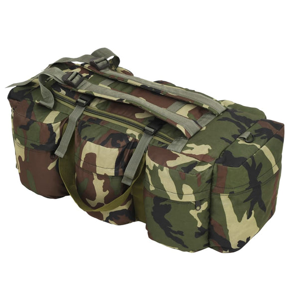 NNEVL 3-in-1 Army-Style Duffel Bag 120 L Camouflage