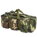 NNEVL 3-in-1 Army-Style Duffel Bag 120 L Camouflage