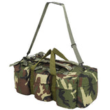 NNEVL 3-in-1 Army-Style Duffel Bag 120 L Camouflage