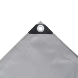 NNEVL Tarpaulin 650 g/m² 4x4 m Grey