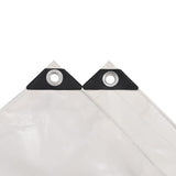 NNEVL Tarpaulin 650 g/m² 3x4 m White