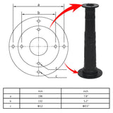 NNEVL Stand for Garden Hand Water Pump Cast Iron