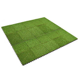 NNEVL Artificial Grass Tiles 20 pcs 30x30 cm Green