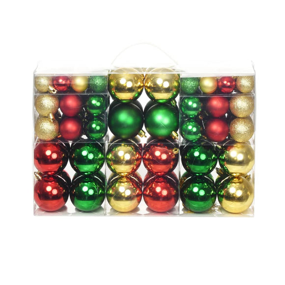 NNEVL Christmas Balls 100 pcs Red/Gold/Green