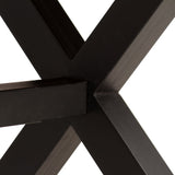 NNEVL Dining Table Solid Acacia and Mango Wood 180x90x76 cm