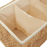 NNEVL Laundry Basket 82x42.5x52.5 cm Water Hyacinth