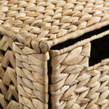 NNEVL Storage Unit with 6 Baskets 47x37x100 cm Water Hyacinth