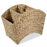 NNEVL Magazine Holder 42x25x33 cm Water Hyacinth