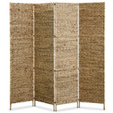 NNEVL 4-Panel Room Divider 154x160 cm Water Hyacinth