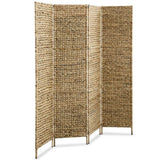 NNEVL 4-Panel Room Divider 154x160 cm Water Hyacinth