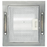 NNEVL Island Range Hood LCD Display Touch Sensor 756 m³/h LED