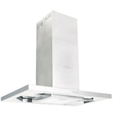 NNEVL Island Range Hood 90 cm Stainless Steel 756 m³/h LED