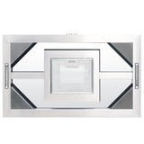NNEVL Island Range Hood 90 cm Stainless Steel 756 m³/h LED