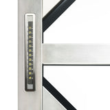 NNEVL Island Range Hood 90 cm Stainless Steel 756 m³/h LED