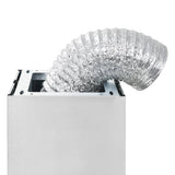 NNEVL Island Range Hood 90 cm Stainless Steel 756 m³/h LED