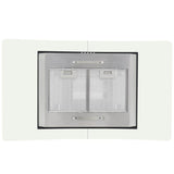 NNEVL Island Range Hood 90 cm Stainless Steel 756 m³/h LED