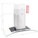 NNEVL Wall Mounted Range Hood 90 cm Stainless Steel 756 m³/h LED