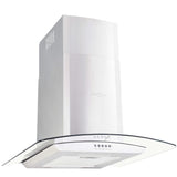 NNEVL Wall Mounted Range Hood 60 cm Stainless Steel 756 m³/h LED