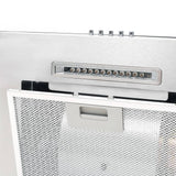 NNEVL Wall Mounted Range Hood 60 cm Stainless Steel 756 m³/h LED