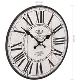 NNEVL Vintage Wall Clock London 30 cm