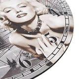NNEVL Vintage Wall Clock Marilyn Monroe 30 cm