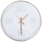 NNEVL Wall Clock Copper Look 30 cm