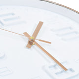 NNEVL Wall Clock Copper Look 30 cm