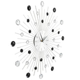 NNEVL Wall Clock with Quartz Movement Modern Design 50 cm