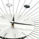 NNEVL Wall Clock with Quartz Movement Modern Design 50 cm