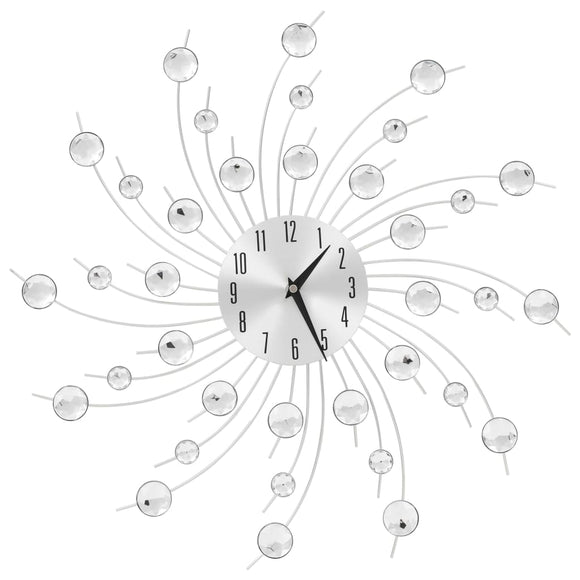 NNEVL Wall Clock with Quartz Movement Modern Design 50 cm