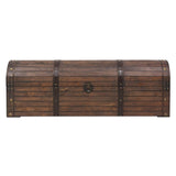 NNEVL Storage Chest Solid Wood Vintage Style 120x30x40 cm