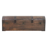 NNEVL Storage Chest Solid Wood Vintage Style 120x30x40 cm