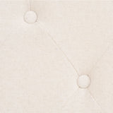 NNEVL Sofa Set 2 Pieces Fabric Cream White