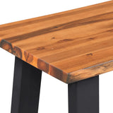 NNEVL Bench Solid Acacia Wood 160 cm