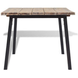 NNEVL Dining Table Solid Acacia Wood 170x90x75 cm