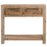 NNEVL Console Table 82x33x73 cm Solid Acacia Wood