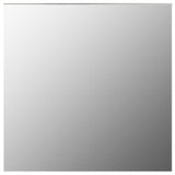 NNEVL Wall Mirror 40x40 cm Square Glass