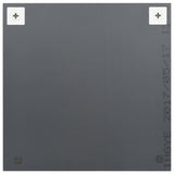 NNEVL Wall Mirror 40x40 cm Square Glass