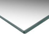 NNEVL Wall Mirror 40x40 cm Square Glass