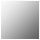 NNEVL Wall Mirror 60x60 cm Square Glass